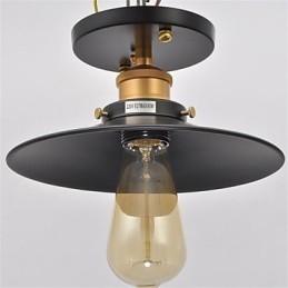 Lustre de plafond rétro américain
