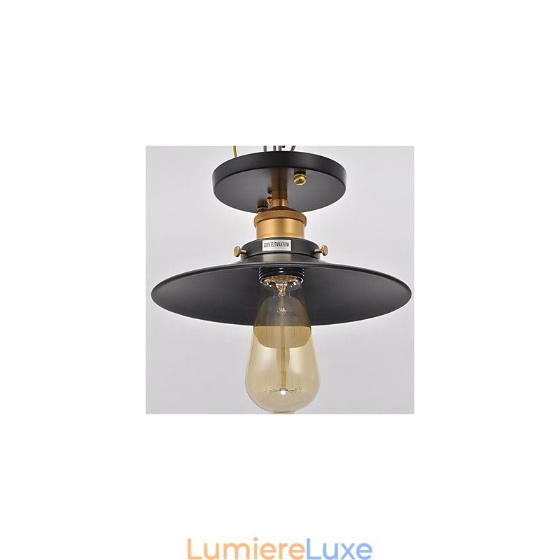 Lustre de plafond rétro américain