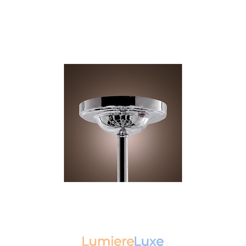 Lustre en cristal luxueux avec 6 lumières