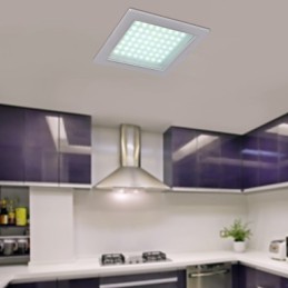 Plafonniers modernes de forme carrée
