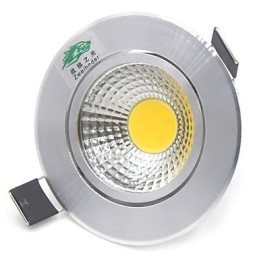 Lot de 4 plafonniers Zweihnder 3 W 300 lm COB, lumière blanche chaude