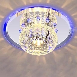 Lampe en cristal SMD CreativeTube, spot absorbant la lumière du dôme