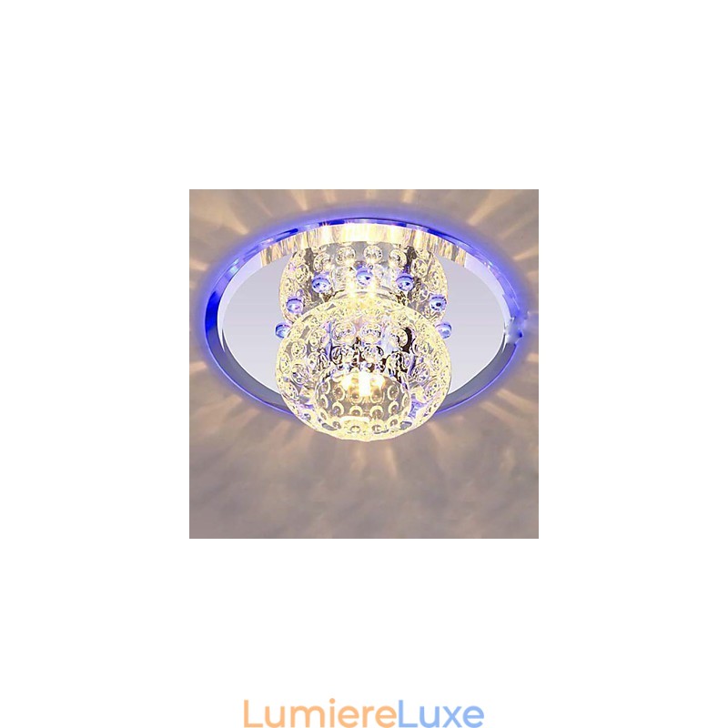 Lampe en cristal SMD CreativeTube, spot absorbant la lumière du dôme