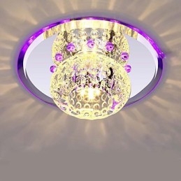 Lampe en cristal SMD CreativeTube, spot absorbant la lumière du dôme