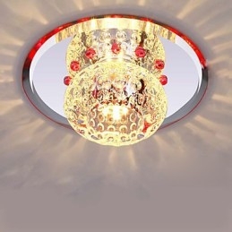 Lampe en cristal SMD CreativeTube, spot absorbant la lumière du dôme