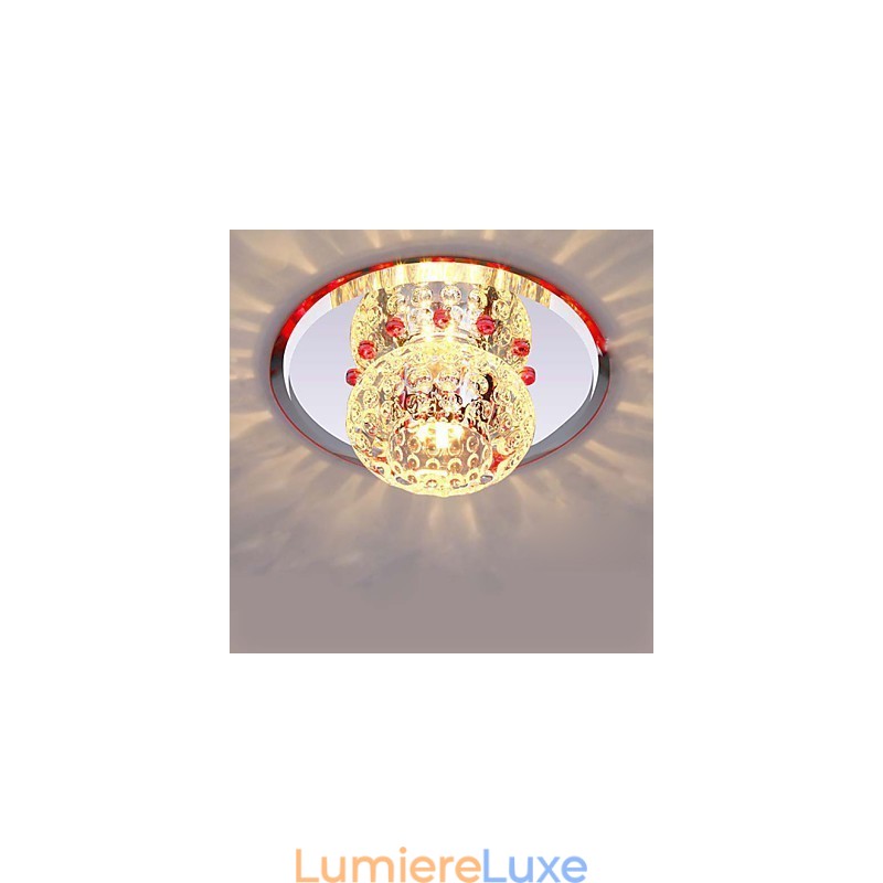Lampe en cristal SMD CreativeTube, spot absorbant la lumière du dôme