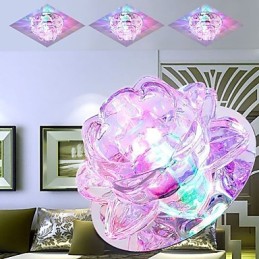 Lampe en cristal SMD CreativeTube, spot absorbant la lumière du dôme