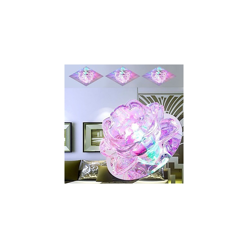 Lampe en cristal SMD CreativeTube, spot absorbant la lumière du dôme