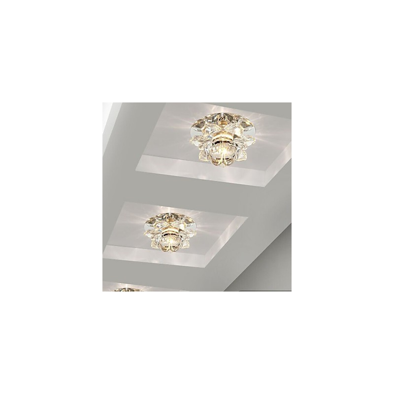 Lampe en cristal SMD CreativeTube, spot absorbant la lumière du dôme