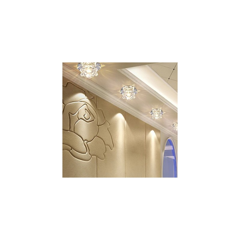 Lampe en cristal SMD CreativeTube, spot absorbant la lumière du dôme