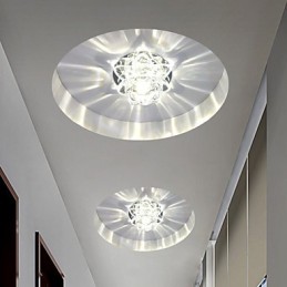 Lampe en cristal SMD CreativeTube, spot absorbant la lumière du dôme