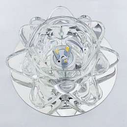 Lampe en cristal SMD CreativeTube, spot absorbant la lumière du dôme