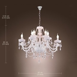 Lustre moderne et contemporain galvanisé