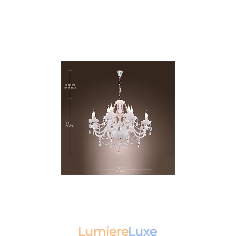 Lustre moderne et contemporain galvanisé