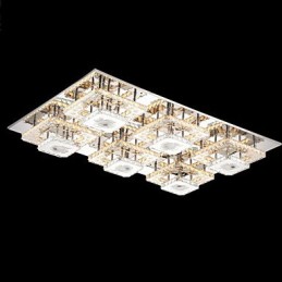Lit d'enfant moderne et contemporain en cristal encastré