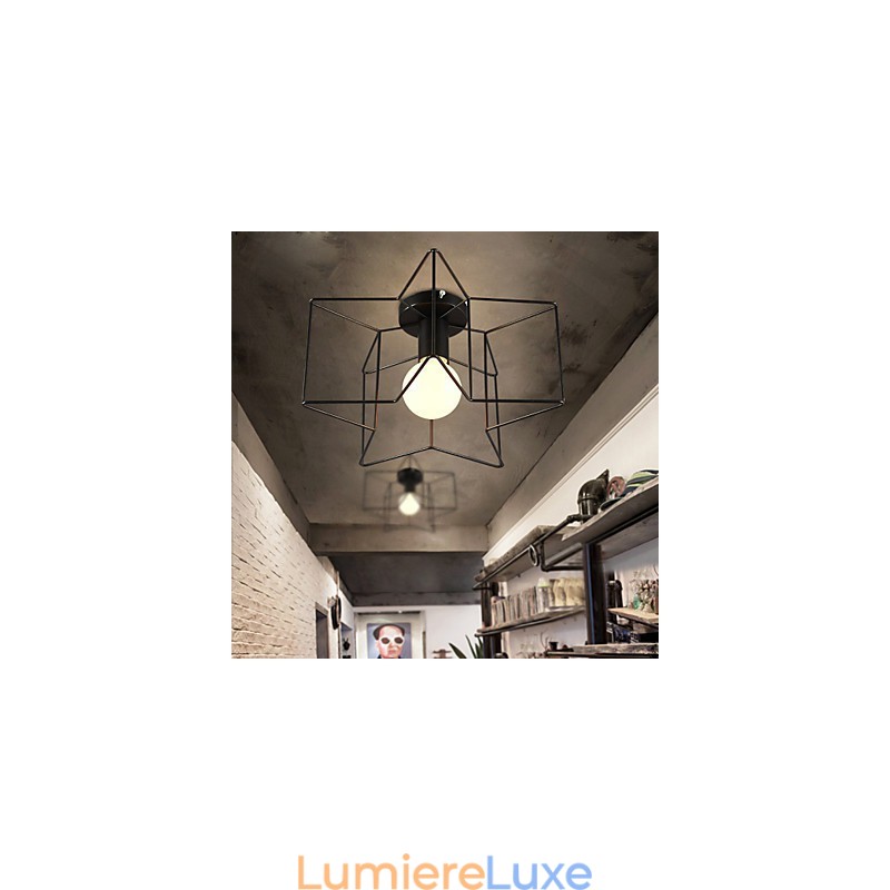 Lumières de porche créatives modernes de pentagramme pour absorber la lumière du dôme