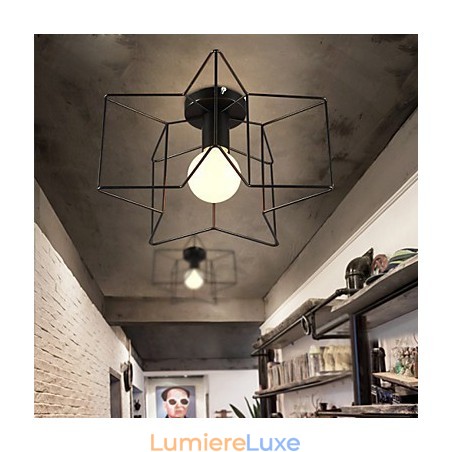Lumières de porche créatives modernes de pentagramme pour absorber la lumière du dôme Lumières de porche créatives modernes de pentagramme pour absorber la lumière du dôme