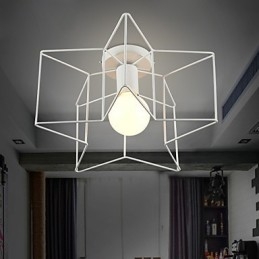 Lumières de porche créatives modernes de pentagramme pour absorber la lumière du dôme