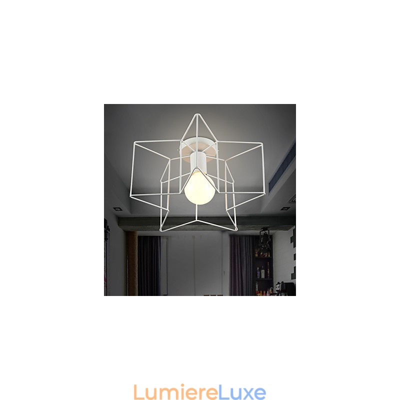Lumières de porche créatives modernes de pentagramme pour absorber la lumière du dôme