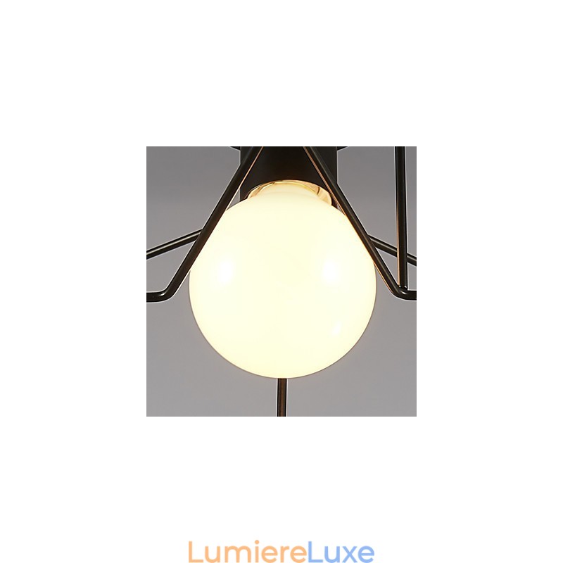 Lumières de porche créatives modernes de pentagramme pour absorber la lumière du dôme