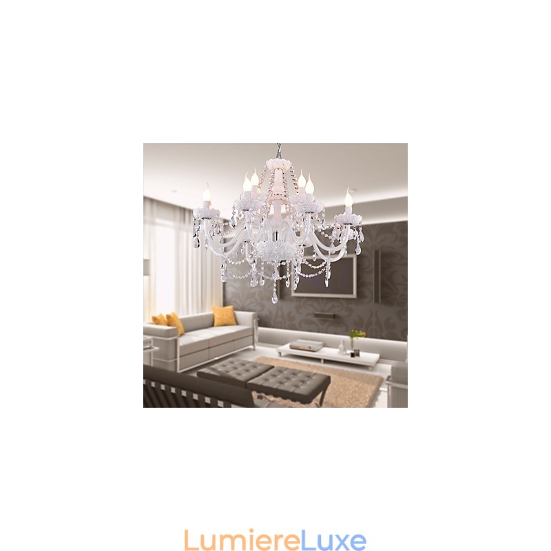 Lustre moderne et contemporain galvanisé