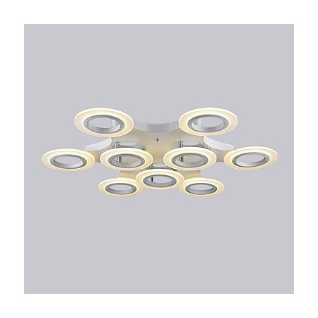 Suspension circulaire blanche chaude et tendance pour centre commercial Suspension circulaire blanche chaude et tendance pour centre commercial