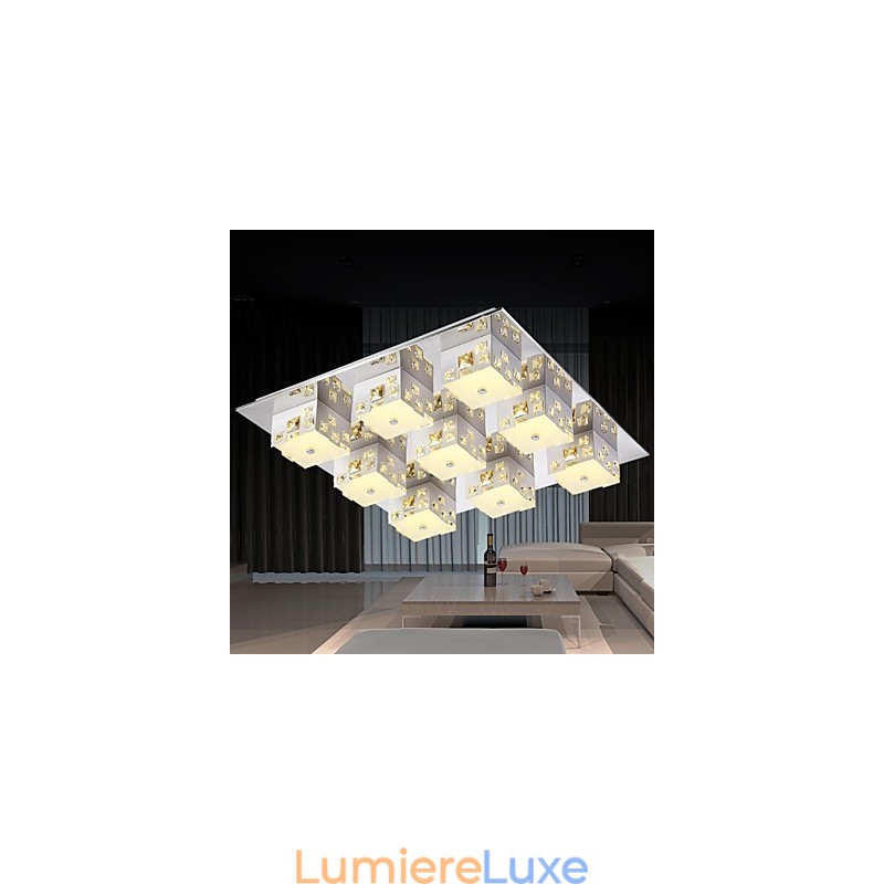 Plafonnier 9 lumières moderne simple et artistique
