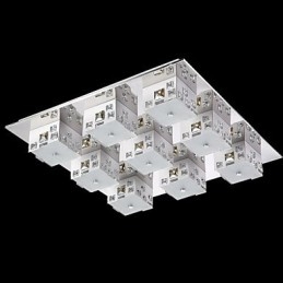 Plafonnier 9 lumières moderne simple et artistique