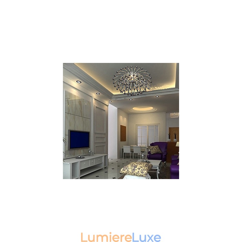 Plafonnier artistique à 1 lumière