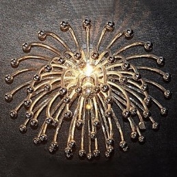 Plafonnier artistique à 1 lumière