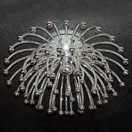 Plafonnier artistique à 1 lumière