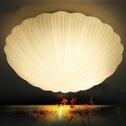 Les coquilles en verre créatives nordiques pour absorber la lumière du dôme