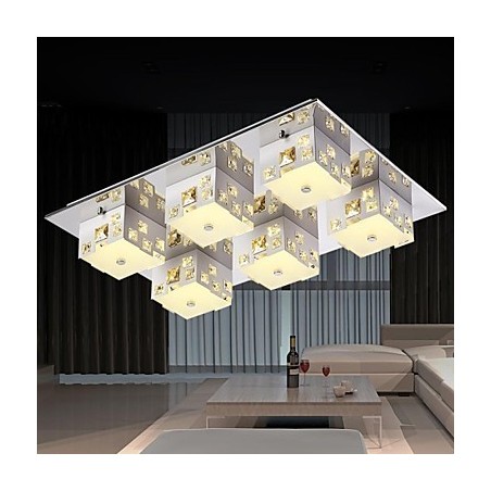 Plafonnier 6 lumières moderne simple et artistique Plafonnier 6 lumières moderne simple et artistique
