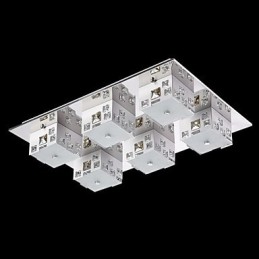 Plafonnier 6 lumières moderne simple et artistique