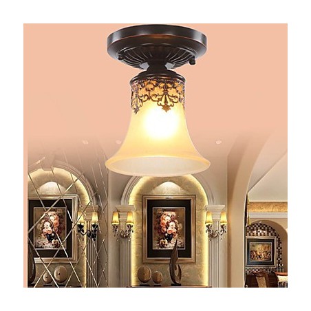 Lampe à dôme absorbante de style rural classique de type européen Lampe à dôme absorbante de style rural classique de type européen