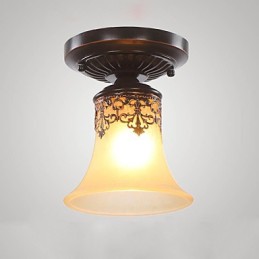 Lampe à dôme absorbante de style rural classique de type européen