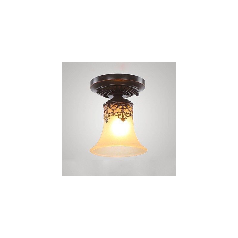 Lampe à dôme absorbante de style rural classique de type européen