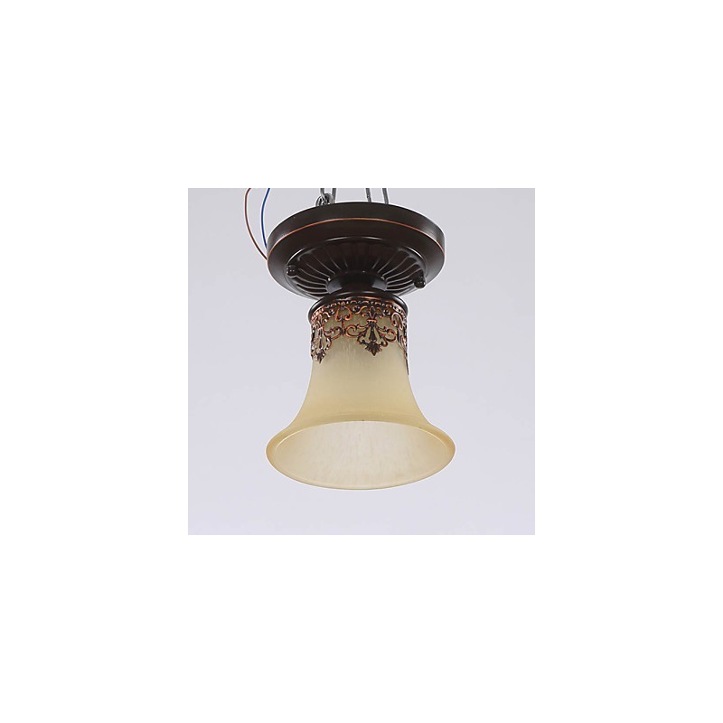 Lampe à dôme absorbante de style rural classique de type européen