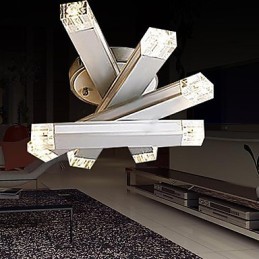 Plafonnier en métal contemporain moderne