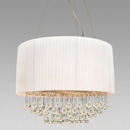 Plafonnier en cristal à 5 lumières