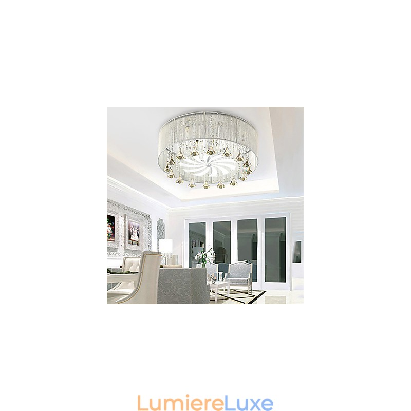 Montage encastré en cristal moderne et contemporain en verre