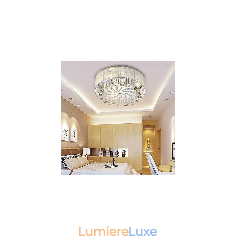 Montage encastré en cristal moderne et contemporain en verre