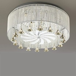 Montage encastré en cristal moderne et contemporain en verre