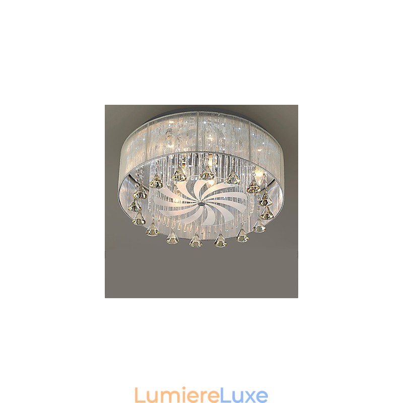 Montage encastré en cristal moderne et contemporain en verre