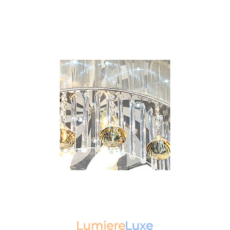 Montage encastré en cristal moderne et contemporain en verre