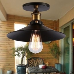 Suspension industrielle rétro pour garage, ameublement de maison, lustre décoratif