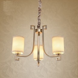 Lustre de style chinois en fer et cuivre imitation lampes à air
