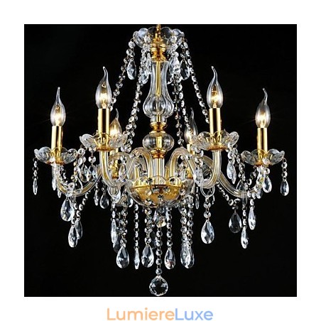 Lustre en cristal électrolytique moderne, contemporain, traditionnel et classique Lustre en cristal électrolytique moderne, contemporain, traditionnel et classique