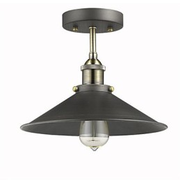 Plafonnier vintage Mini Edison 1 lumière en métal encastré