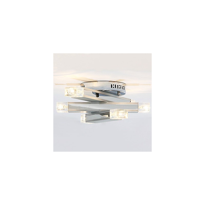 Plafonnier moderne à 6 lumières au design chic